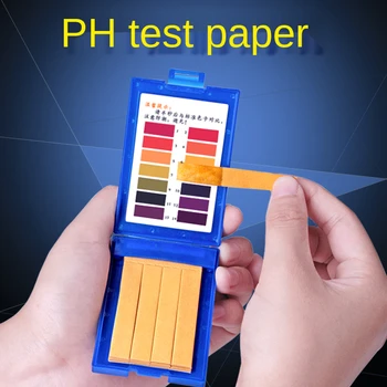 Ph Test Papier 1-14 Presnosť Ph Test 80 Listov Yiben Sliny, Moč Kozmetické Pôdy Test