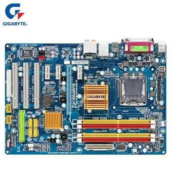 Gigabyte GA-EP41-US3L základná Doska Pre Intel G41 DDR2 16 GB SATA II LGA 775 EP41-US3L Matka doske Doske Systemboard Používané